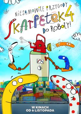 Plakat filmu Niesamowite przygody skarpetek 4. Do roboty!