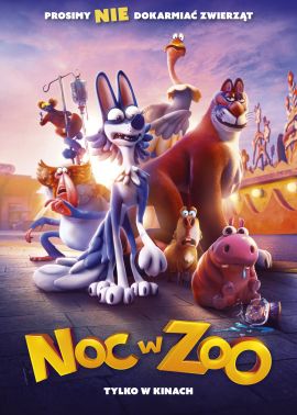 Plakat filmu Noc w zoo