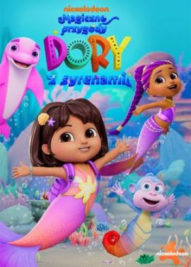 Plakat filmu Magiczne przygody Dory z Syrenami 2D dubbing