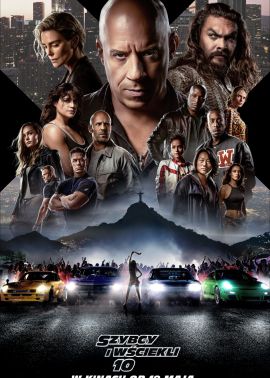 Plakat filmu Szybcy i wściekli 10