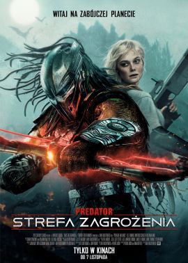 Plakat filmu Predator: Strefa zagrożenia 2D dubbing