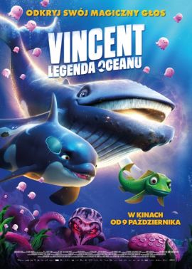 Plakat filmu Vincent. Legenda oceanu 2D dubbing
