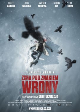 Plakat filmu Zima pod znakiem wrony