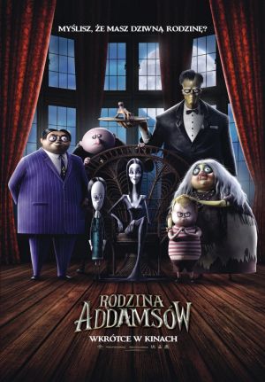 Rodzina Addamsów (2D, dubbing) plakat