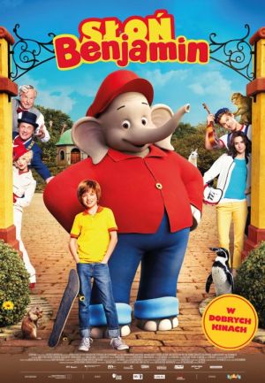 Słoń Benjamin 2D dubbing plakat