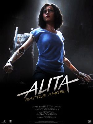 Alita: Battle Angel 3D napisy plakat