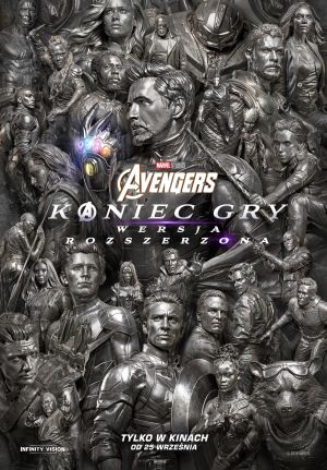 Avengers: Koniec gry – wersja rozszerzona 2D dubbing plakat