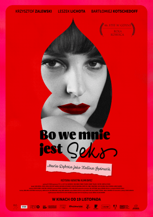Bo we mnie jest seks plakat