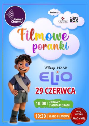 Filmowe Poranki: Elio plakat