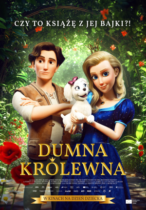 Dumna królewna 2D dubbing plakat