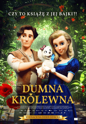 Dumna królewna 2D dubbing plakat