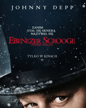 Ebenezer Scrooge. Opowieść wigilijna plakat