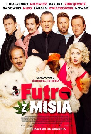 Futro z misia plakat
