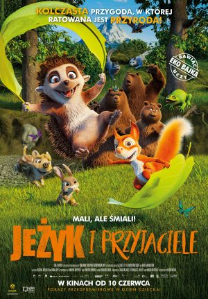 Jeżyk i przyjaciele (2D dubbing) plakat