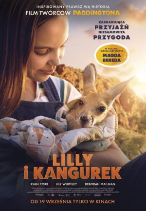 Lilly i kangurek 2D dubbing plakat
