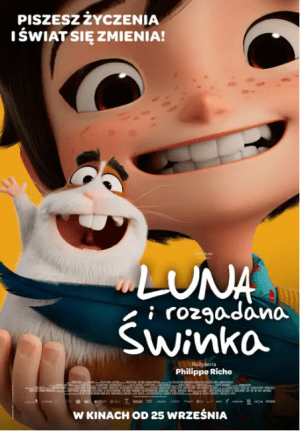 Luna i rozgadana świnka 2D dubbing plakat
