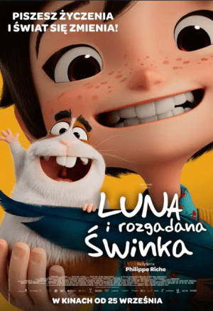 Luna i rozgadana świnka 2D dubbing plakat