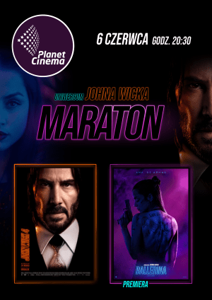 Maraton Uniwersum Johna Wicka plakat