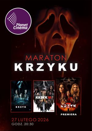 Maraton: Krzyk plakat