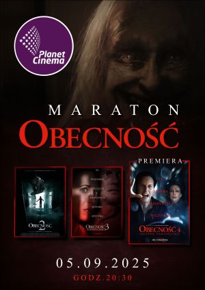 Maraton Obecność plakat