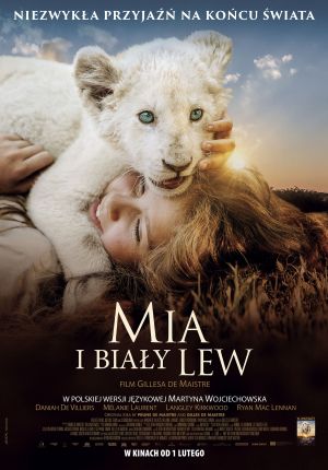 Mia i biały lew plakat