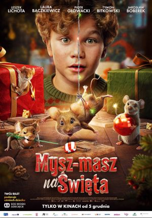 Mysz-Masz na Święta plakat