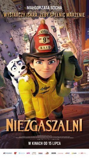 Niezgaszalni 2D dubbing plakat
