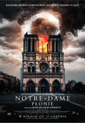 Notre-Dame płonie plakat