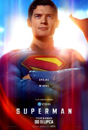 Superman 2D napisy plakat