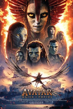 Avatar: Ogień i popiół 2D dubbing plakat