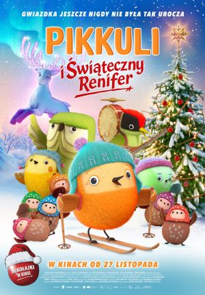 Pikkuli i Świąteczny Renifer plakat