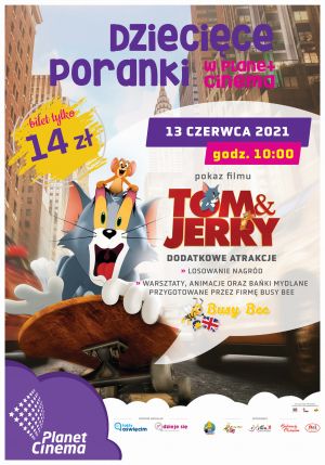 Tom & Jerry - poranek dla dzieci plakat