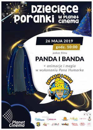Panda i Banda - Poranek dla dzieci plakat