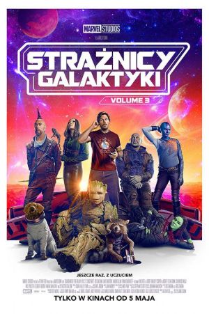 Strażnicy Galaktyki: Volume 3 3D dubbing plakat