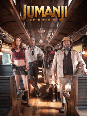 Jumanji: Wielka ucieczka plakat