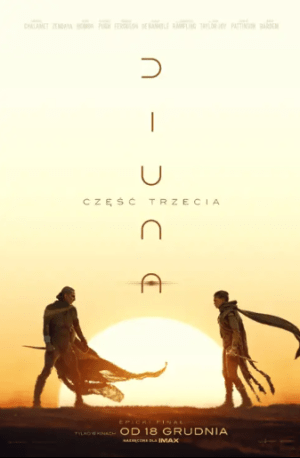 Diuna: Część trzecia 2D dubbing plakat