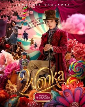 Wonka 2D napisy plakat