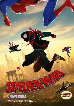 Spider-Man Uniwersum 2D dubbing plakat