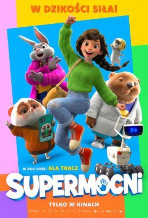 Supermocni 2D dubbing plakat