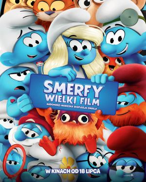 Smerfy: Wielki Film 2D dubbing plakat