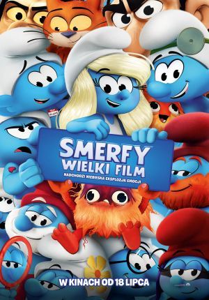 Smerfy. Wielki film plakat