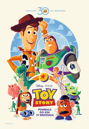 Toy Story 2D dubbing - 30. rocznica plakat