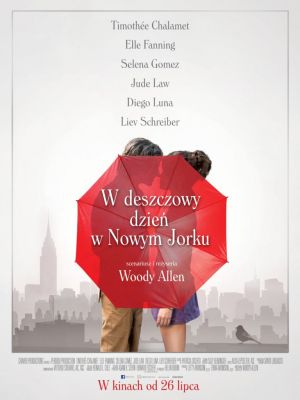 W deszczowy dzień w Nowym Jorku plakat
