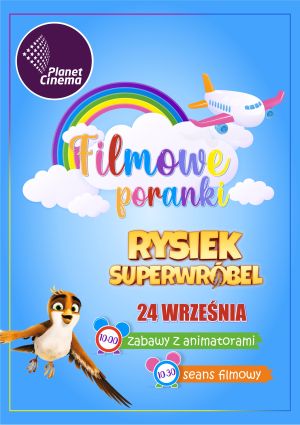 Filmowe Poranki: Rysiek superwróbel plakat