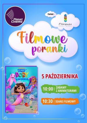 Filmowe Poranki: Magiczne przygody Dory z syrenami plakat