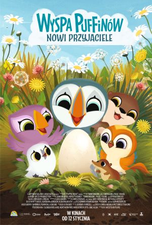 Wyspa Puffinów. Nowi przyjaciele plakat