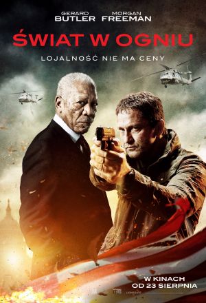 Świat w ogniu plakat