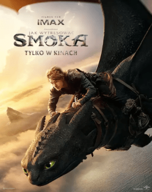 Jak wytresować smoka 2D dubbing plakat