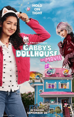 Koci domek Gabi:Film 2D dubbing plakat