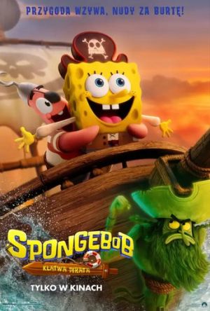 SpongeBob: Klątwa pirata 2D dubbing plakat